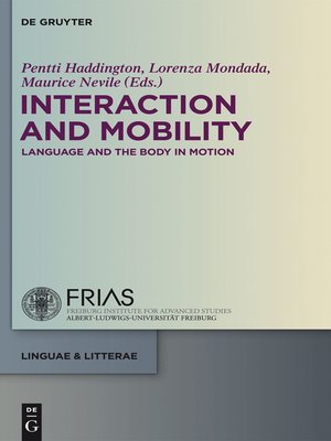 cover image of Interaction and Mobility